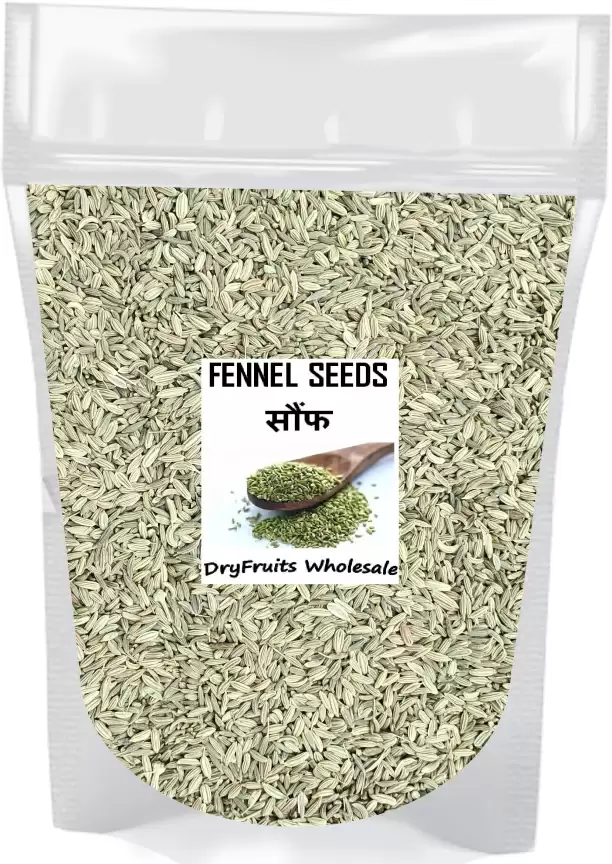 Fennel seeds in packaging